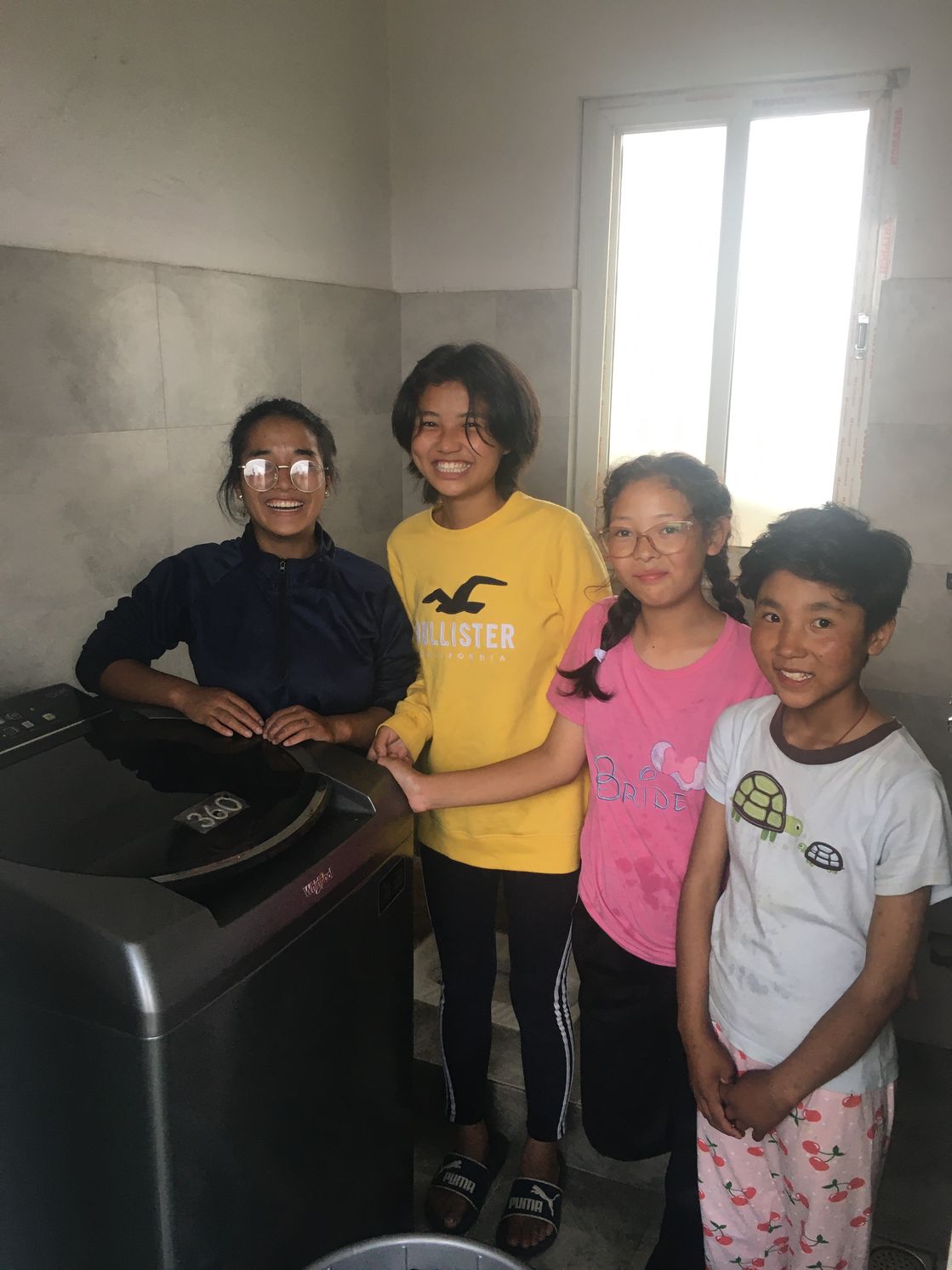 You are currently viewing A Big Thank You To Chance For Nepal For Sponsoring Our Hostel Washing Machine